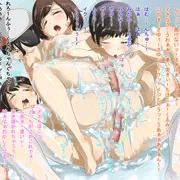 媚薬プールでスク水が溶けた雛娘大乱交