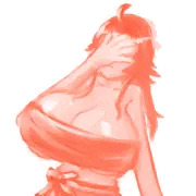 顔を隠す