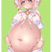 ユイ(儀装束)ちゃん　ボテ腹