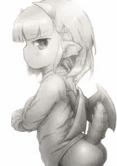 おしりドラゴンの幼生