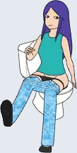 トイレと女性