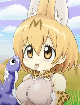 サーバルちゃんのお口