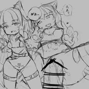ハロウィンヴァンガルちゃんえっち絵