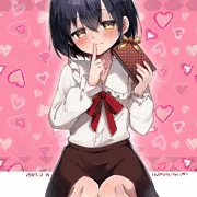 バレンタイン絵