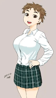 ショート巨乳