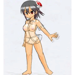 脱衣防衛システム弐（仮）　表紙絵制作中(ﾉ)´ω｀(ヾ)