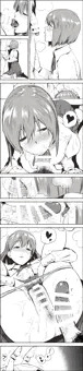 雪歩落描き漫画