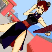 黒チャイナドレス
