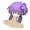 おくちパープルパンジー