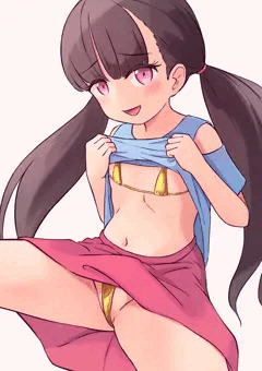 女児服ゴールデンマイクロビキニ