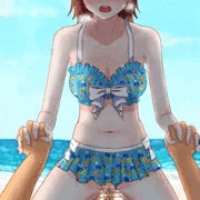 水着未来ちゃとおせっせ