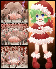 サンタてゆてゆで立ち絵の隣にエロ絵を添えるやつ