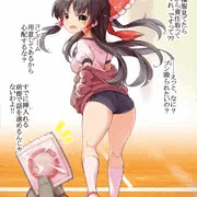 付けるならイれてもよいブルマな霊夢さん