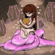 スキュラのおねえさんに負けちゃった冒険者くんちゃん！