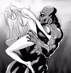 オーク×エルフ