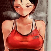 陸上部たくし上げ