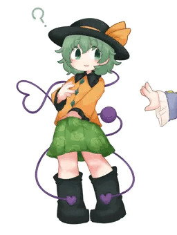 無意識にしちゃうこいしちゃん