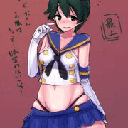 島風コスの最上ちゃん