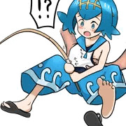 アニポケヒロイン全員の胸を揉む その9「スイレン」