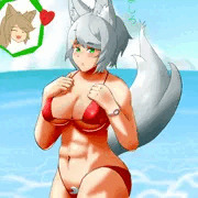ましろの新しい水着