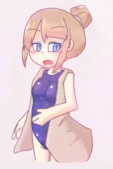 競泳水着ちゃん