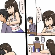 リビングで