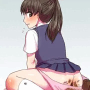 もらした女の子