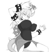 ピーチ姫じゃなくてこころとせーしを奪いに来そうなクッパ姫