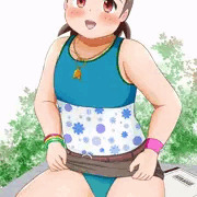 坂咲優・屋外グラビア撮影中