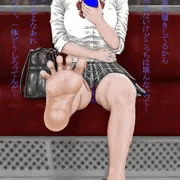 素足履きJK