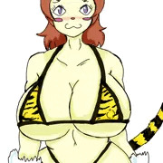 虎柄メイドーにょ