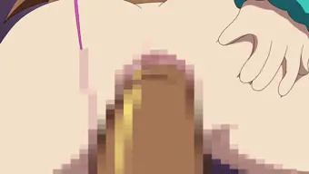 アナルからディルド引く抜くティナちゃん