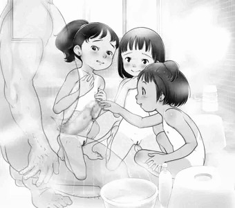 銭湯で。
