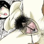 女将　マンコ開き