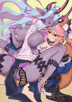 ふた玉藻×伊吹童子