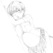 Alive or Explosion 明美　初膨腹シーン