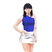 CG集の主人公、美咲ちゃん