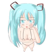 ミクさんマイクロ水着