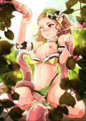 関ちゃん森の中で触手にめちゃくちゃなつかれる