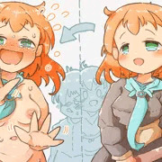 ワープ失敗お姉さん