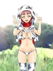 年賀牛娘
