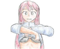 練習：明石さんお着替え(2)