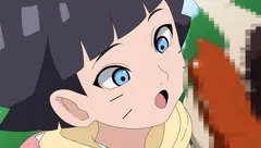 ヒマワリちゃんとワンちゃんのプロレス導入部