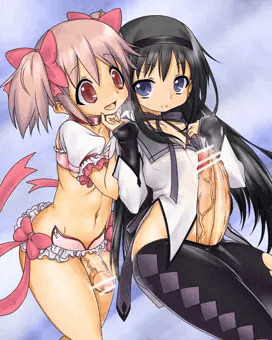 魔法少女まど×ほむ☆ふた化