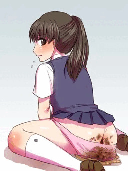 もらした女の子