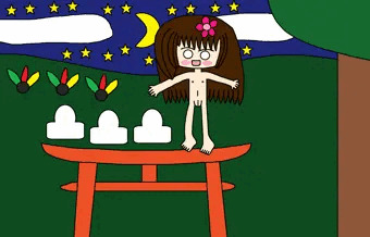 鳥居の夜で