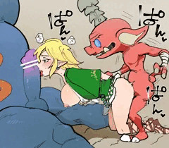 リンク♀対ボコブリン達