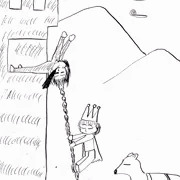 グリム童話・ラプンツェル(の最期)