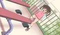 シーソーでシーソーする。