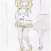 檀上でおもらしする小夏